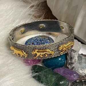 Walking Panther Leopard Bracelet